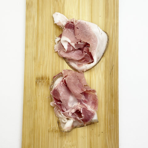 Jambon cuit de cochon noir