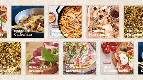 Venez découvrir nos recettes 100% Mamma Miaaa !