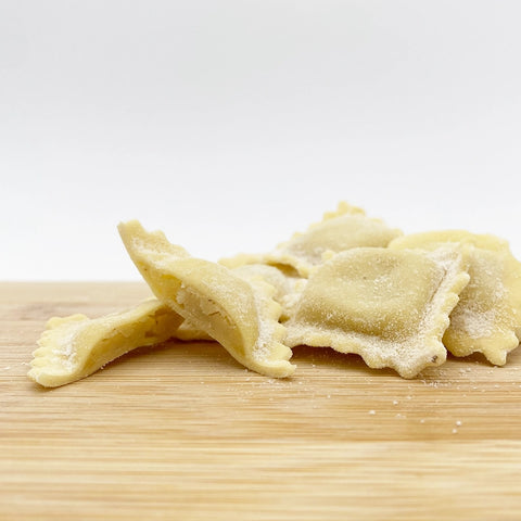 Raviolis fontina et truffe