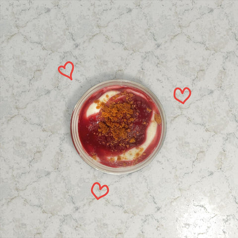 ❤️ Tiramisu aux spéculoos et coulis de fruits rouges