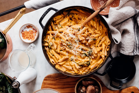 Recette Pasta collection Automne : Penne Butternut & Gorgonzola