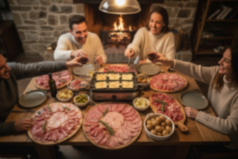 La raclette à l’italienne : revisitez vos soirées d’hiver avec de la charcuterie fine 🇮🇹