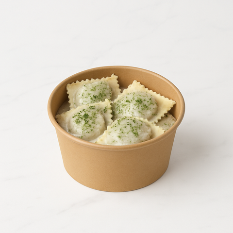 Raviolone à la truffe noire