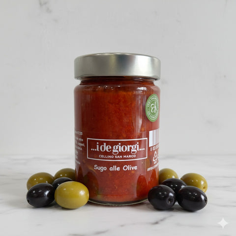 Sauce tomate aux olives